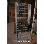 GALVANISED WINE RACK