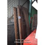 QUANTITY OF DECORATIVE OAK PANELLING