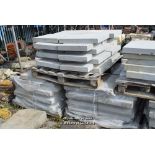 *THREE PALLETS CONTAINING A QUANTITY OF STONE BLOCKS