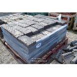 *PALLET CONTAINING A QUANTITY OF PAVERS INCLUDING BLUE DIAMOND PAVERS