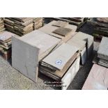 *PALLET CONTAINING MIXED INDIAN SANDSTONE SLABS