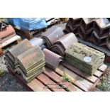 *PALLET CONTAINING A QUANTITY OF MIXED RIDGE TILES