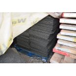 *LARGE QUANTITY OF CARPETED FLOOR TILES