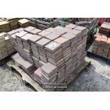 *PALLET CONTAINING A LARGE QUANTITY OF BROWN 6 INCH QUARRY TILES