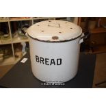 *ENAMELLED BREAD BIN