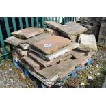 *PALLET CONTAINING PENNANT FLAGSTONE