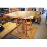 *PINE SQUARE TOP TABLE