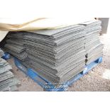 *LARGE QUANTITY OF CARPETED FLOOR TILES