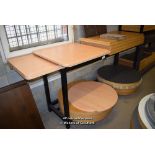 *LARGE QUANTITY OF MIXED SIZED TABLE TOPS