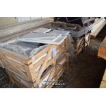 *FOUR PALLETS CONTAINING MIXED LIMESTONE FLOORING