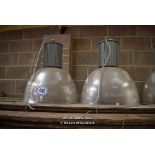 *PAIR OF INDUSTRIAL LIGHTS