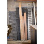 *LARGE QUANTITY OF LOUVRE DOORS AND SHUTTERS