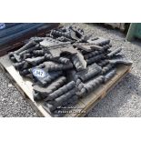 *PALLET CONTAINING A QUANTITY OF VICTORIAN BLUE ROPE EDGERS