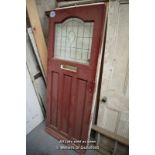 *FOUR MIXED INTERNAL/EXTERNAL DOORS