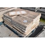 *PALLET CONTAINING MIXED MODERN SLABS