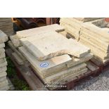 *PALLET CONTAINING A QUANTITY OF COMPOSITION STONE SLABS
