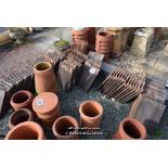 *LARGE QUANTITY OF TILE AND HALF ROOF TILES