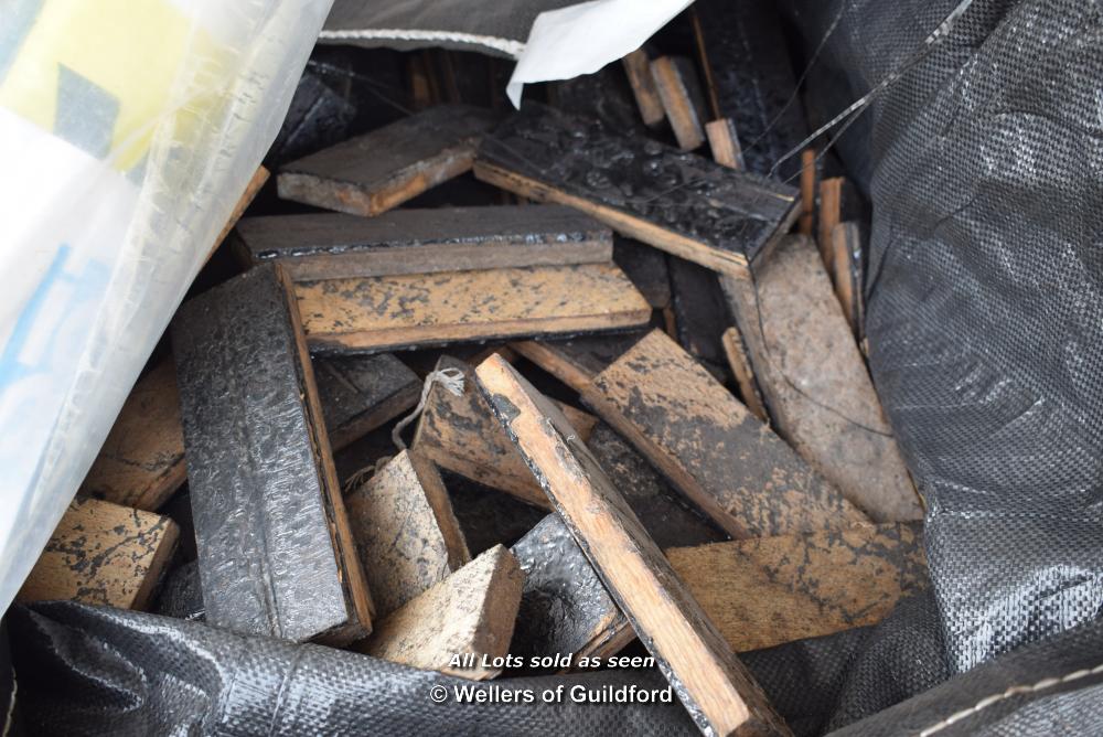 *TWO BAGS OF MIXED PARQUET FLOORING (NEEDS PREPARATION) - Image 2 of 2