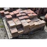 *PALLET CONTAINING A LARGE QUANTITY OF MIXED 6 INCH QUARRY TILES, MAINLY BUFF AND RED