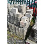 *TWO PALLETS OF CONCRETE EDGING STONES