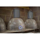 *PAIR OF INDUSTRIAL LIGHTS