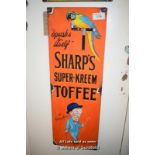 *REPRODUCTION VINTAGE PAINTED SIGN, 320MM X 935MM
