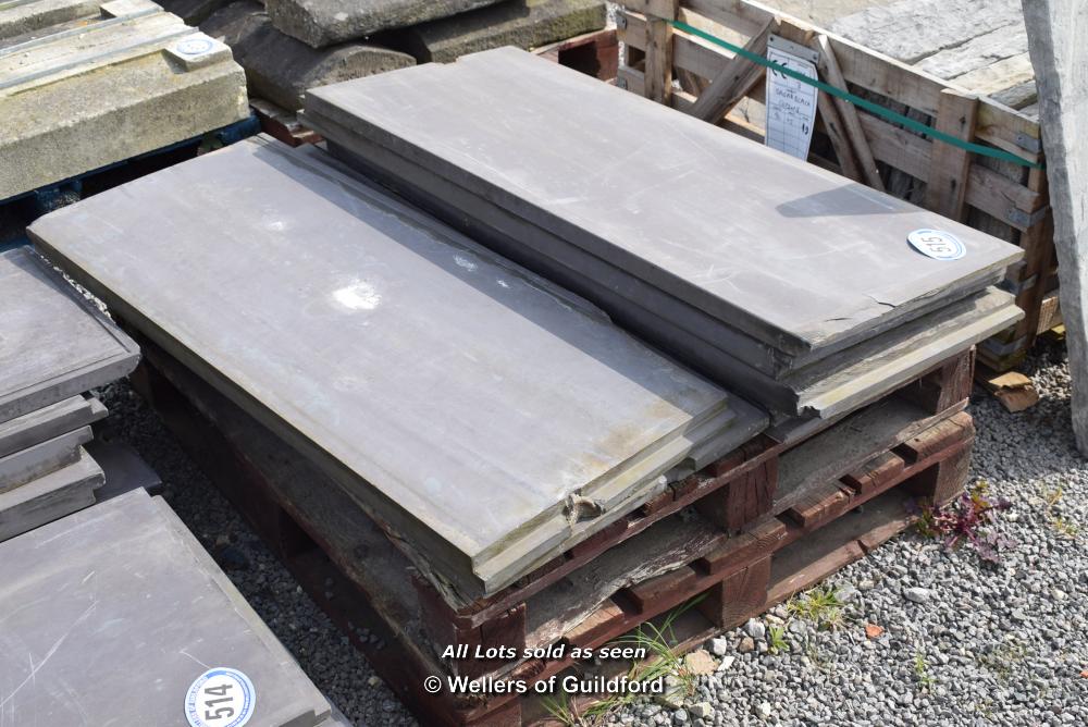 *PALLET CONTAINING A QUANTITY OF SNOOKER TABLE SLATES