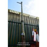 *CAST IRON LAMP POST