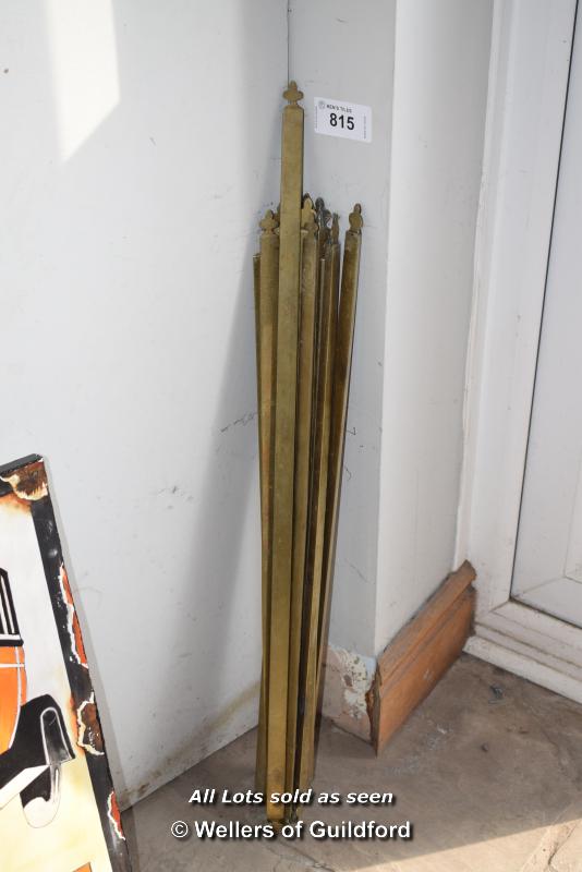 *QUANTITY OF BRASS STAIR RODS