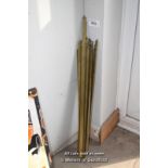 *QUANTITY OF BRASS STAIR RODS