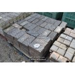 *PALLET CONTAINING A QUANTITY OF BLUE DIAMOND PAVERS