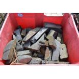 *CRATE CONTAINING A QUANTITY OF OFF CUT SLATE BLOCKS