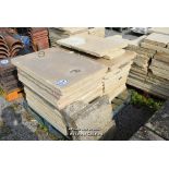 *PALLET CONTAINING A QUANTITY OF CONCRETE SLABS