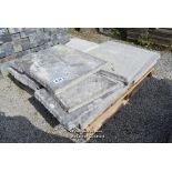 *PALLET CONTAINING MIXED MODERN SLABS