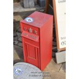 *SMALL REPRODUCTION 'VR' POST OFFICE LETTER BOX