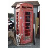 *RED TELEPHONE BOX