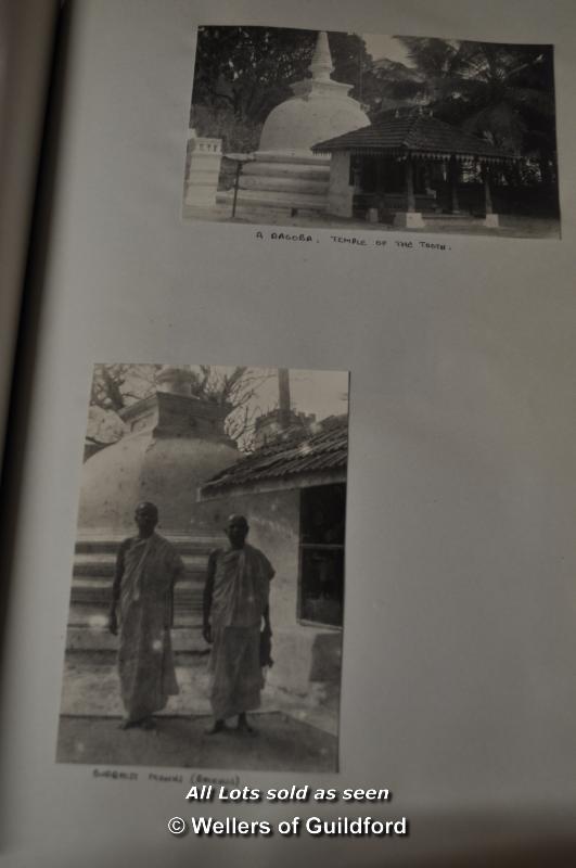 Four photograph albums, 1940's and 1950's, covering Japan, Hong Kong, Singapore, China and Ceylon ( - Image 16 of 22