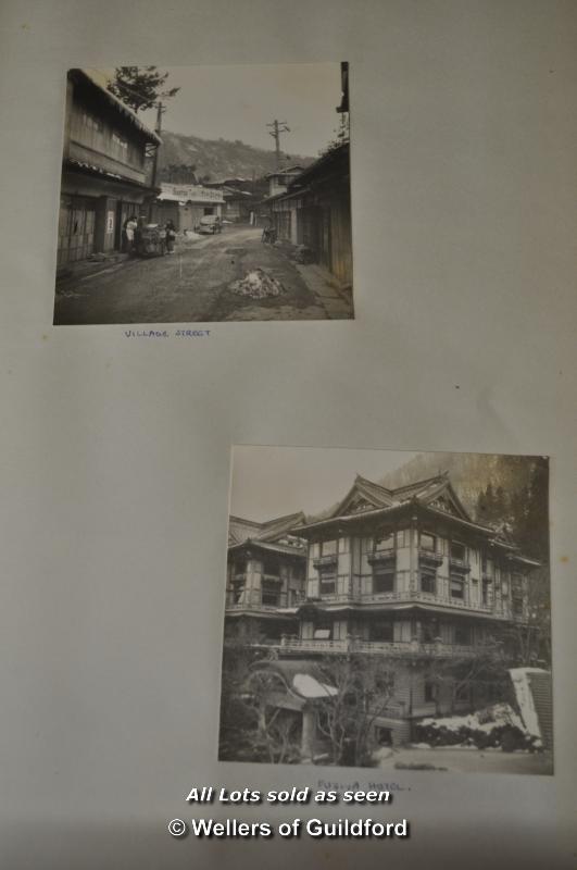 Four photograph albums, 1940's and 1950's, covering Japan, Hong Kong, Singapore, China and Ceylon ( - Image 8 of 22