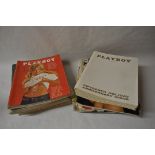 Playboy - a collection of 19 issues from the 1960's incuding the Fifteenth Holiday Anniversary issue