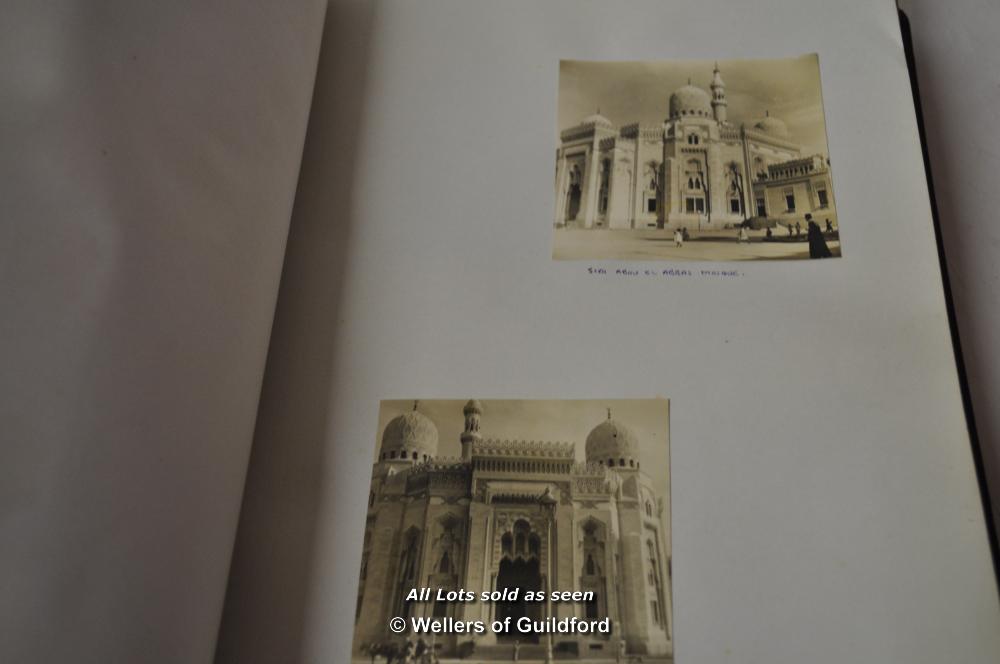 Five photograph albums, 1940's and 1950's, covering Egypt, Eritrea, Ethiopia & Somalia, Libya and - Image 12 of 12