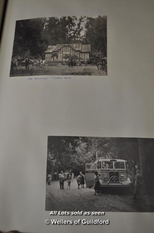 Five photograph albums, 1940's and 1950's, covering South American countries of Brazil, Argentina, - Image 5 of 18