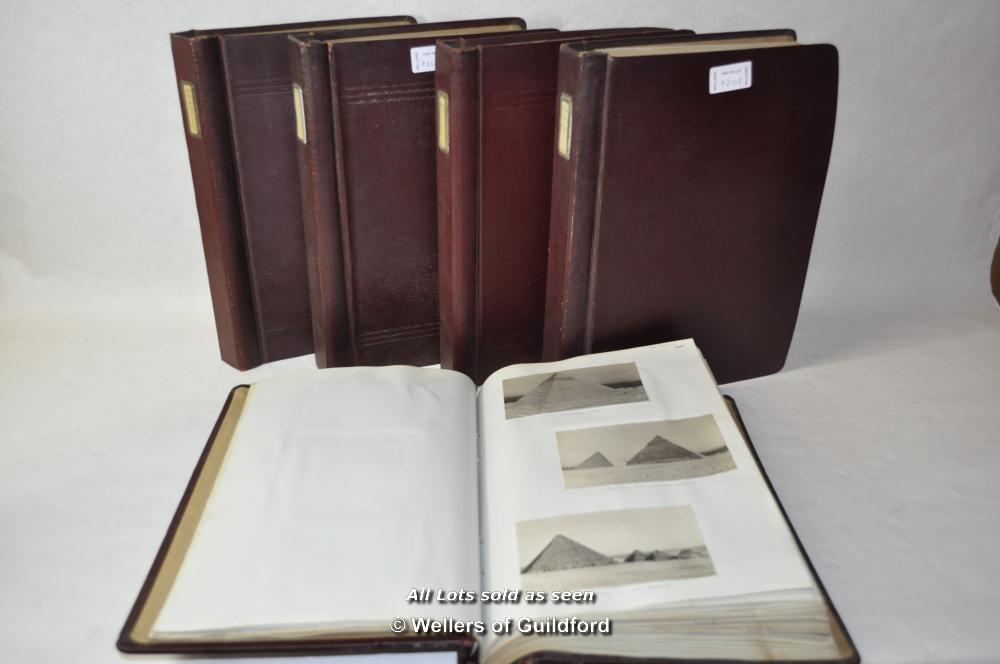 Five photograph albums, 1940's and 1950's, covering Egypt, Eritrea, Ethiopia & Somalia, Libya and - Image 2 of 12