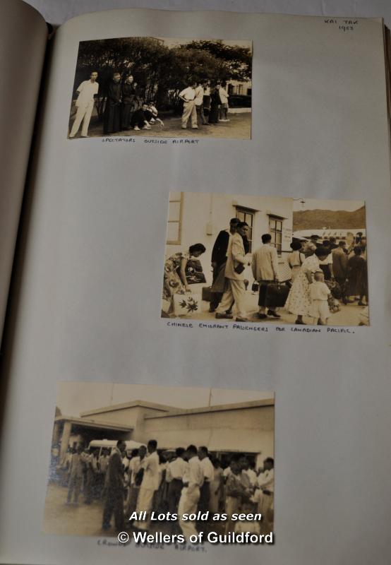 Four photograph albums, 1940's and 1950's, covering Japan, Hong Kong, Singapore, China and Ceylon ( - Image 12 of 22