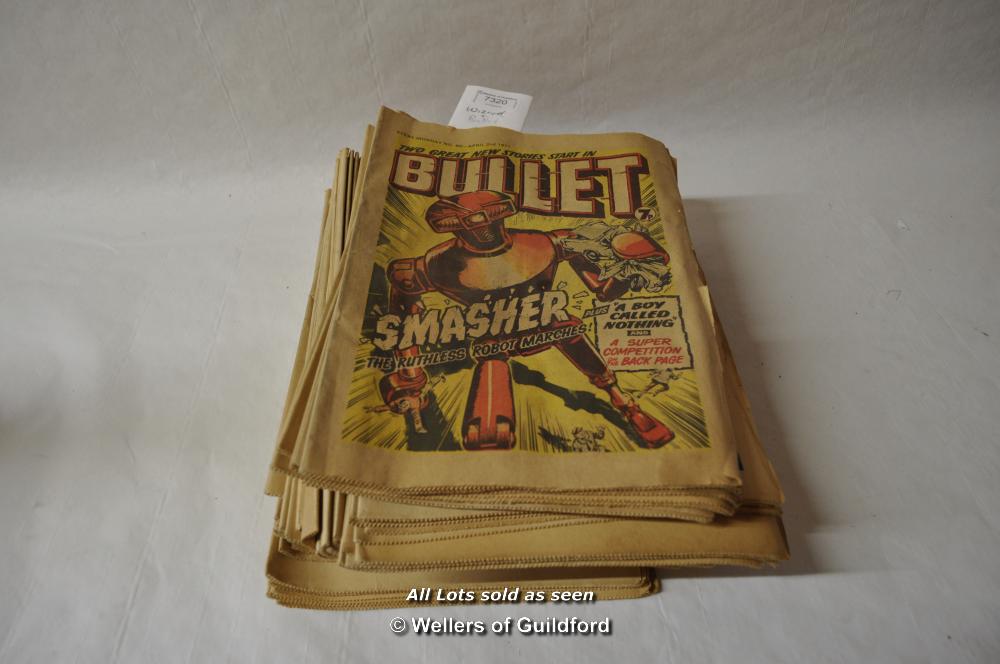 Mixed 1970's comics including Bullet and Wizard, over 50 issues - Image 2 of 2