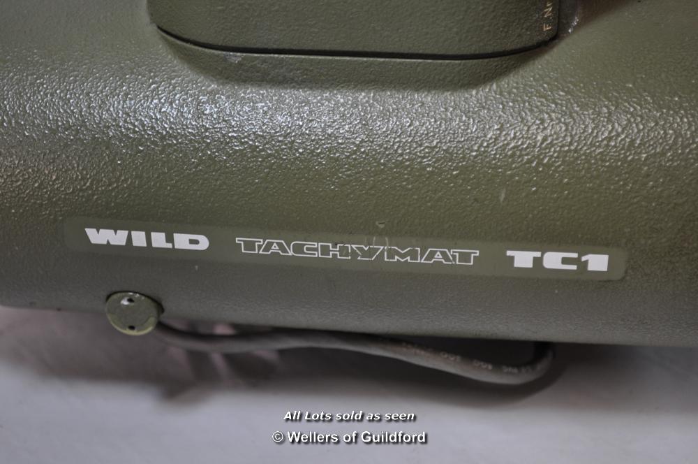 *Wild, Heerbrugg, Tachymat electronic theodolite, cased. - Image 9 of 22