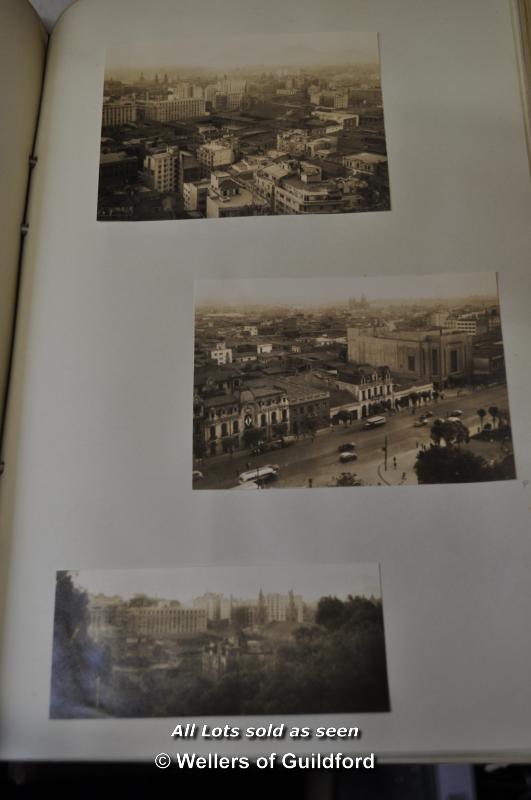 Five photograph albums, 1940's and 1950's, covering South American countries of Brazil, Argentina, - Image 7 of 18