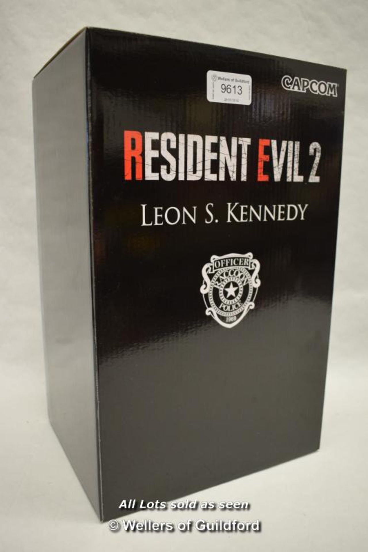 *LEON S. KENNEDY 12" FIGURE FROM RESIDENT EVIL 2 (ORIGINALLY PART OF THE XBOX ONE COLLECTORS EDITION