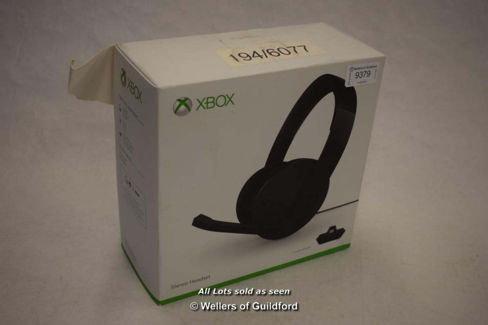 *XBOX ONE STEREO HEADSET