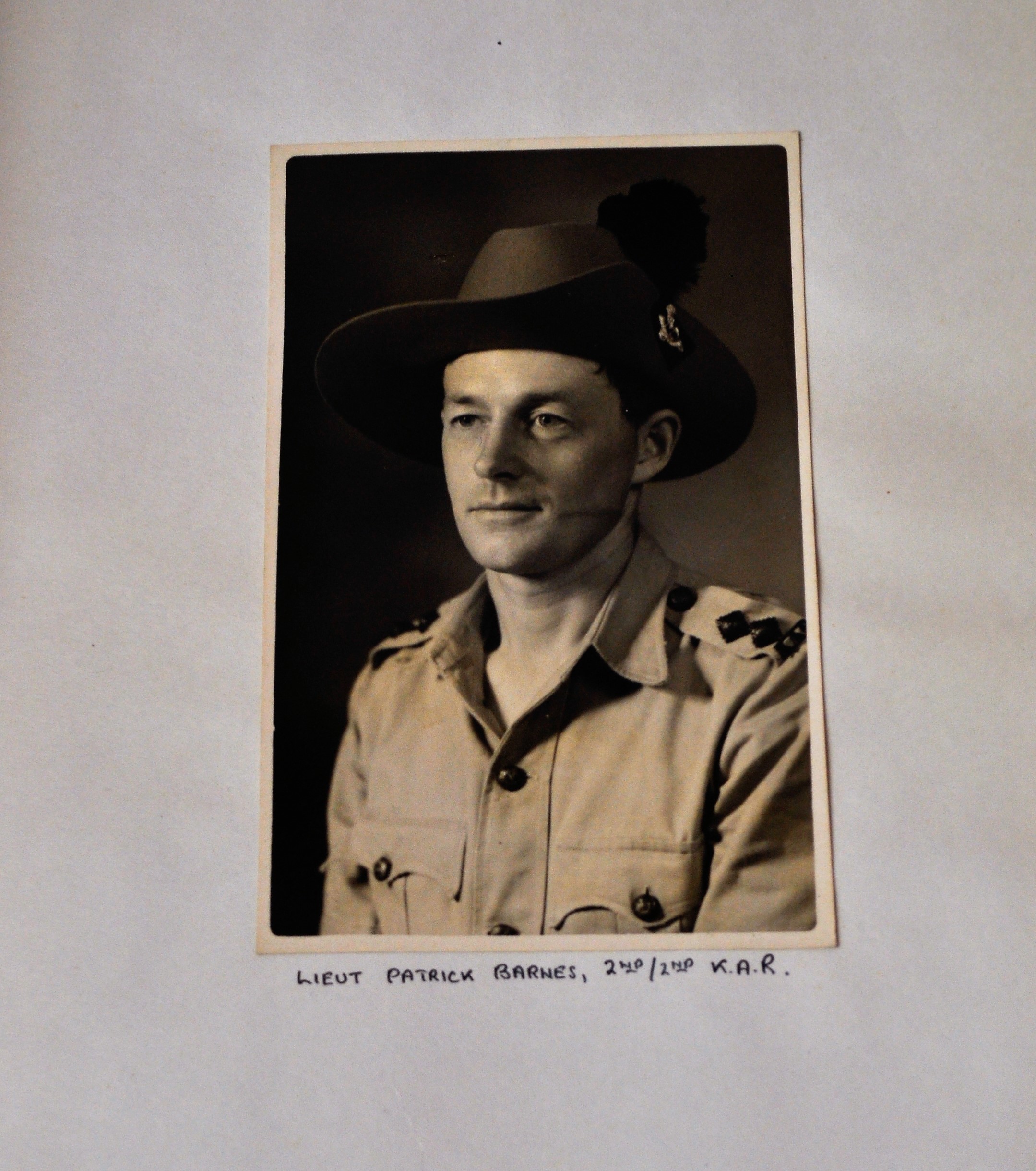 Photograph/scrap album of the King~s African Rifles^ 1942-1946^ including campaign map^ brochures^ - Image 6 of 11