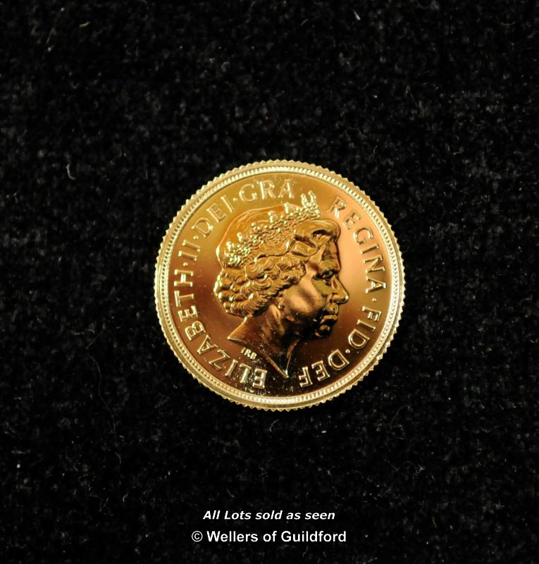 Elizabeth II, proof gold sovereigns (3), 2002, 2005, 2008, Rank-Broadly bust right, revs, shield ( - Image 3 of 10